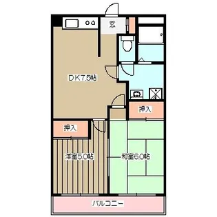 サチ・マンション【3階】の間取り
