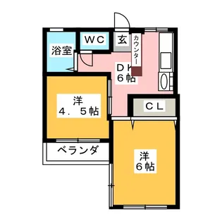 丸協マンション【3階】の間取り