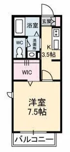 シャーメゾン・レーヴ【1階】の間取り