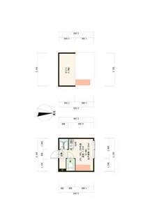 ハーモニーテラス北新宿III【2階】の間取り