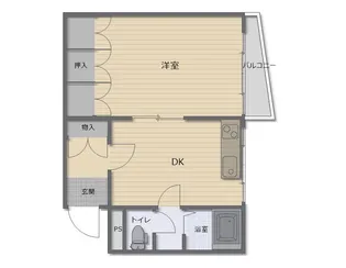 ドルミー KASUGA【6階】の間取り