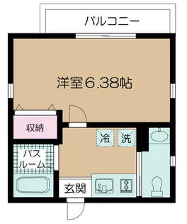 NS-GATE 青井 second stage【3階】の間取り