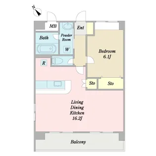 Grand Alpine【1階】の間取り