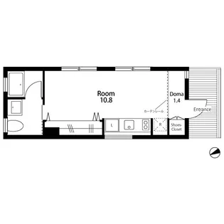 下馬壱番館【3階】の間取り