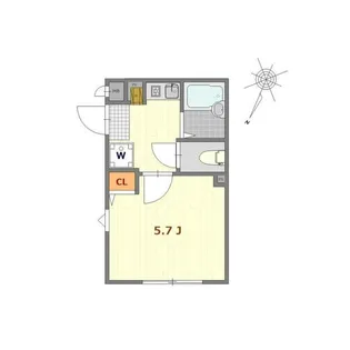 notice馬込【3階】の間取り