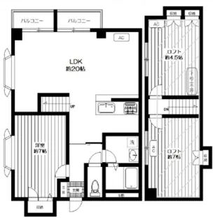 CIDER HOUSE SOUWA【5階】の間取り