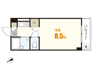 コンフォルトK【3階】の間取り