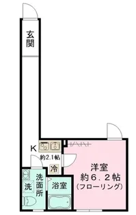 シャルム【2階】の間取り
