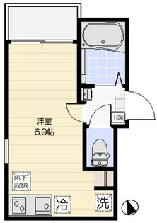 ラウレア練馬【1階】の間取り