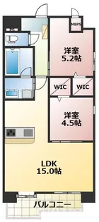 Mth GRANDE 新大江【2階】の間取り