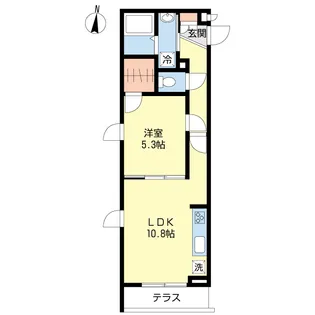 鳴辰館【1階】の間取り