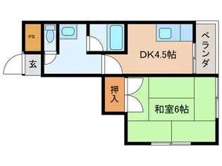 サンシエ-ルアベノ【3階】の間取り