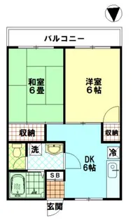 モンテ【2階】の間取り