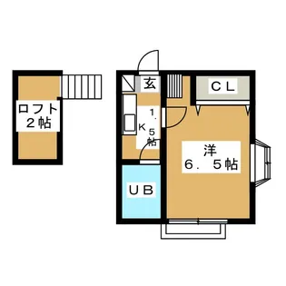 Maison Kitsukawa【2階】の間取り