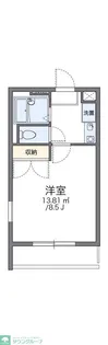 レオパレスDreamB【2階】の間取り