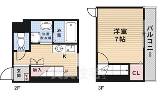 メゾン清杜【2階】の間取り