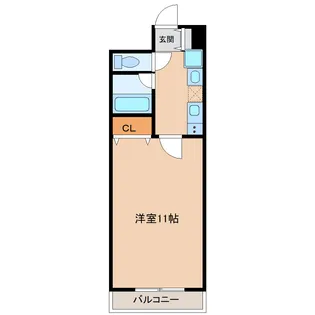 MKマンション【5階】の間取り