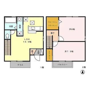 ルミナーレの間取り