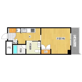 エル・セレーノ住之江【2階】の間取り