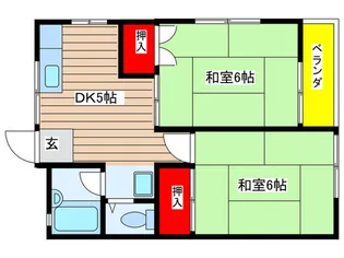 シャルム2【2階】の間取り