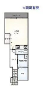 アクシスA棟【1階】の間取り