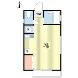 パレドール練馬【1階】の間取り
