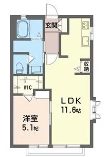ハイムシオン【2階】の間取り