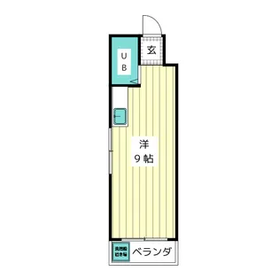 フォンティーヌ上前津714【4階】の間取り