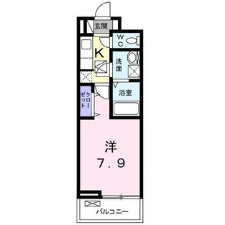 カーサ ドマーニ【1階】の間取り