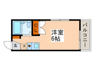 カーサグリスメイユー【2階】の間取り