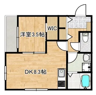 レセーナ【2階】の間取り