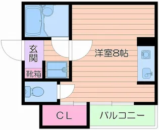 ドゥマン梅田【6階】の間取り