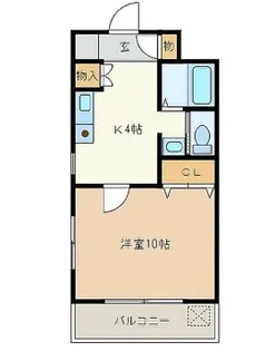 グリーンピュア【2階】の間取り