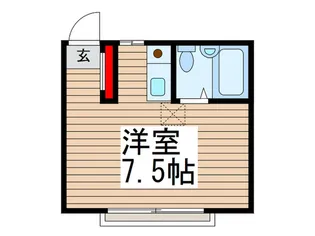カ-サ稲垣【2階】の間取り