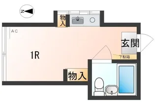 ラフィカ北沢【2階】の間取り