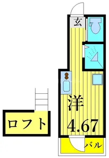 金町タイムテラス【2階】の間取り