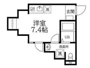 Studio9【2階】の間取り