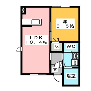 リッフェルハウス【1階】の間取り