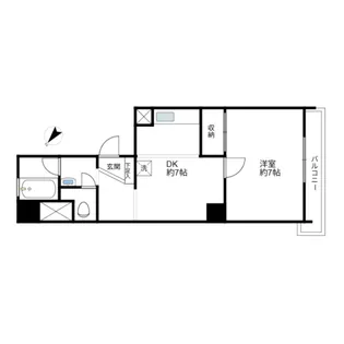 ニューハイム久が原【11階】の間取り