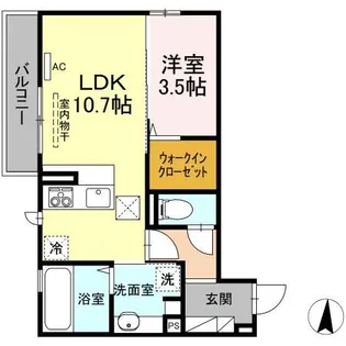 tubaki house【1階】の間取り