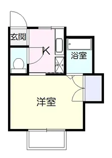 リュネット【1階】の間取り