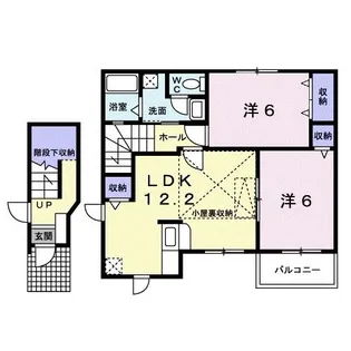 サニーハウス III【2階】の間取り