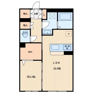 グリナージュ【3階】の間取り