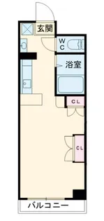 K s TOWER【10階】の間取り