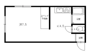 らいふはうすK【1階】の間取り