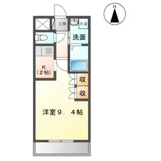 シェルルS【1階】の間取り