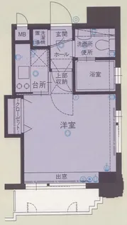 エステートモア大濠公園通り【8階】の間取り