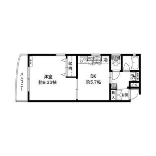 FOREST NISHIKAMATA【3階】の間取り