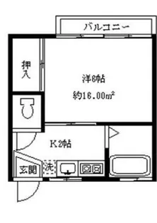 田中ハイム【2階】の間取り