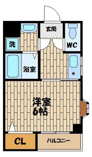 コートブリス野田【1階】の間取り